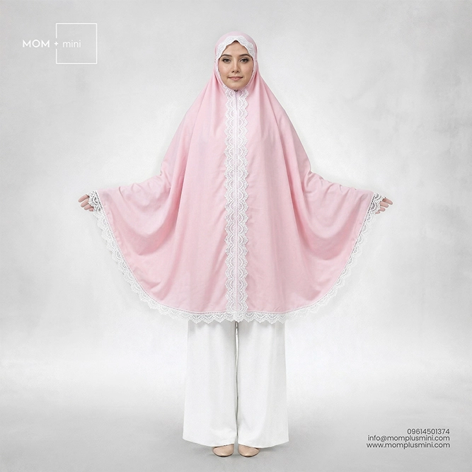 Signature Khimar | Baby Pink