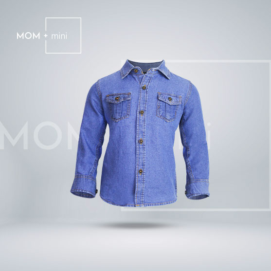 Baby Boys Denim Shirt Full