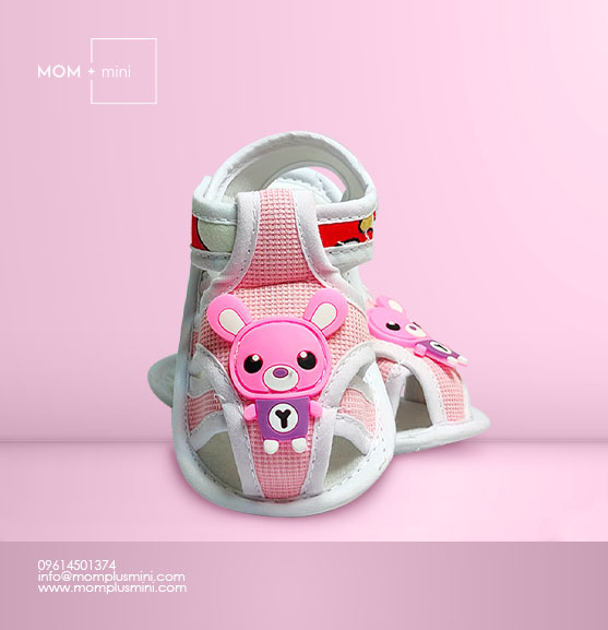 Baby Shoe Pink Bunny
