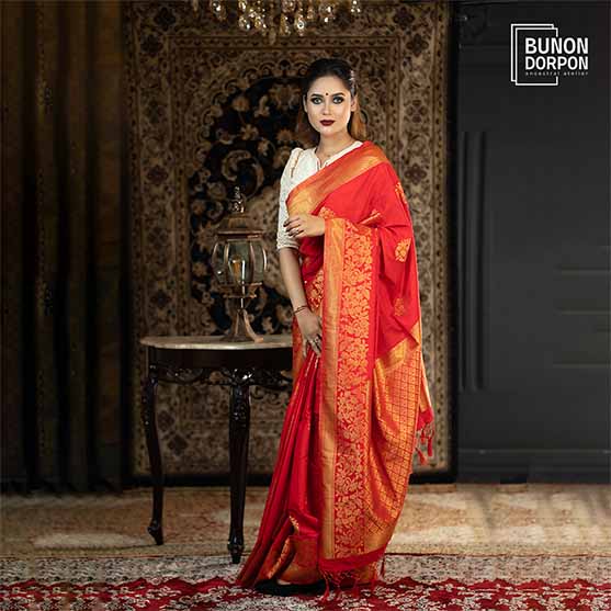 Royal Regalia Silk Katan Saree