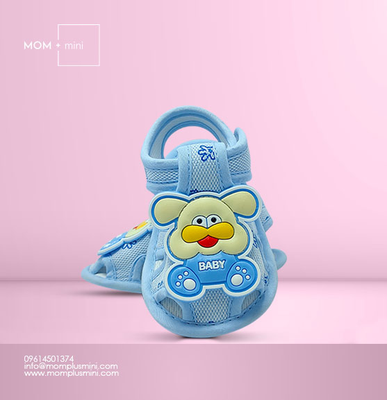 Baby Shoe Blue Duck
