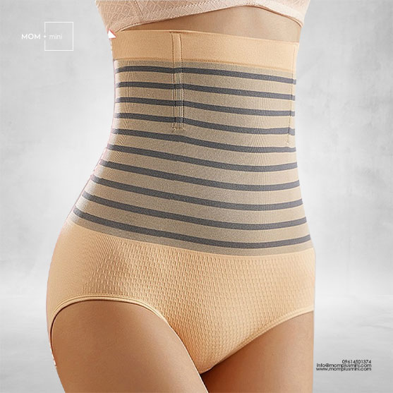 Postpartum Abdominal Compression Corset High Waist Shaping Panty BEIGE