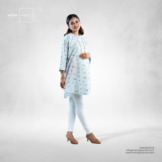 PostPartum Chic Top Sky Tripe