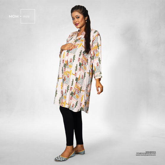 Pregnancy Dress Vanilla Bliss Maternity Tunic