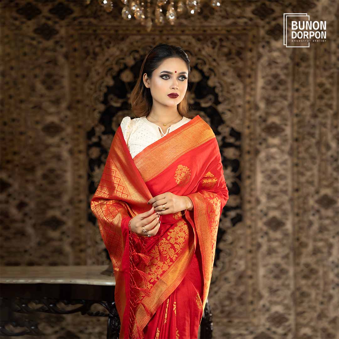 Royal Regalia Silk Katan Saree