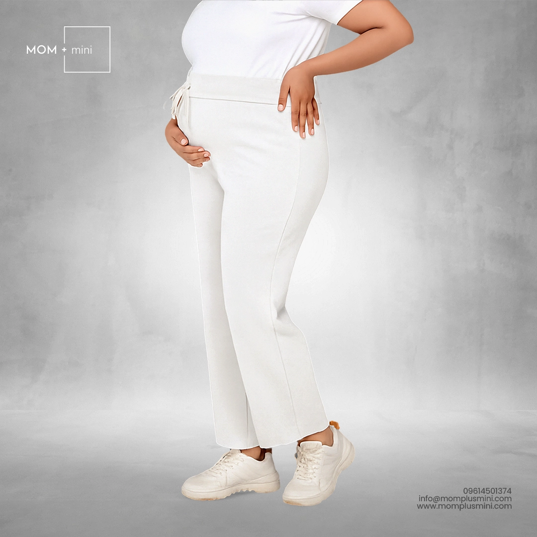 UltraFlex Maternity Pant White
