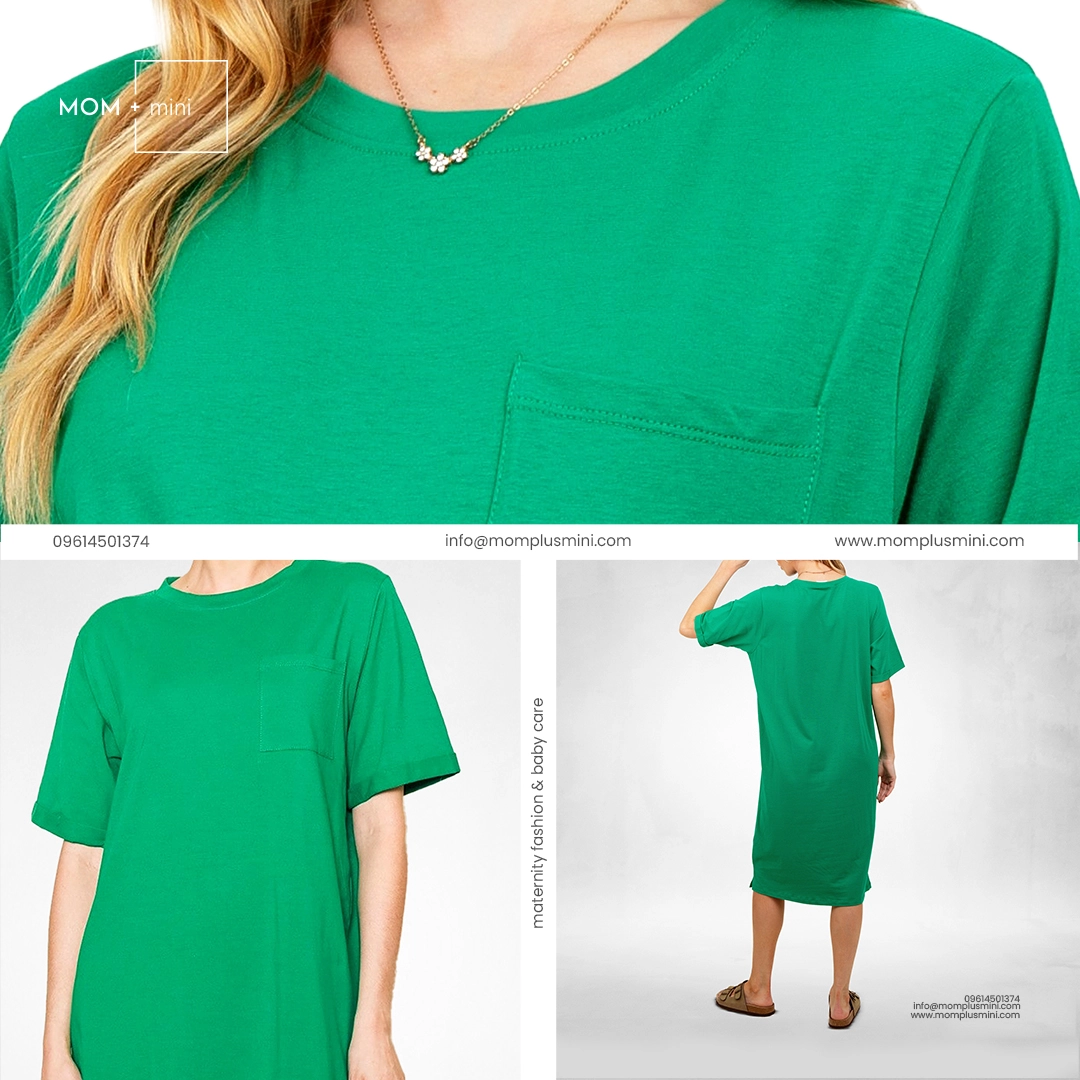 RelaxWear Maternity T-shirt Green