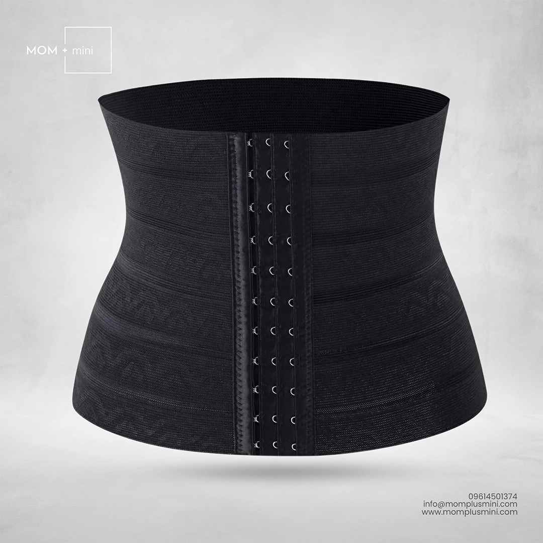 SlimFit Inner Belly Shaper Black