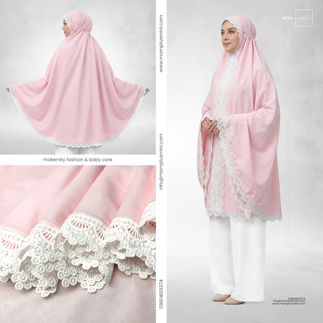 Signature Khimar | Baby Pink